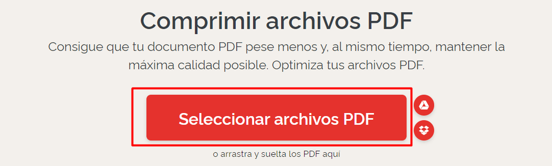 Comprimir PDF